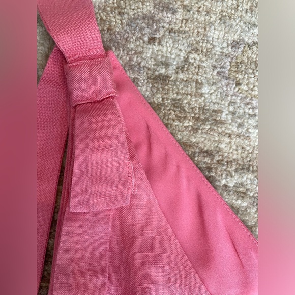 Ann Taylor Petite fit and flare Linen dress size 2P - Picture 3 of 12